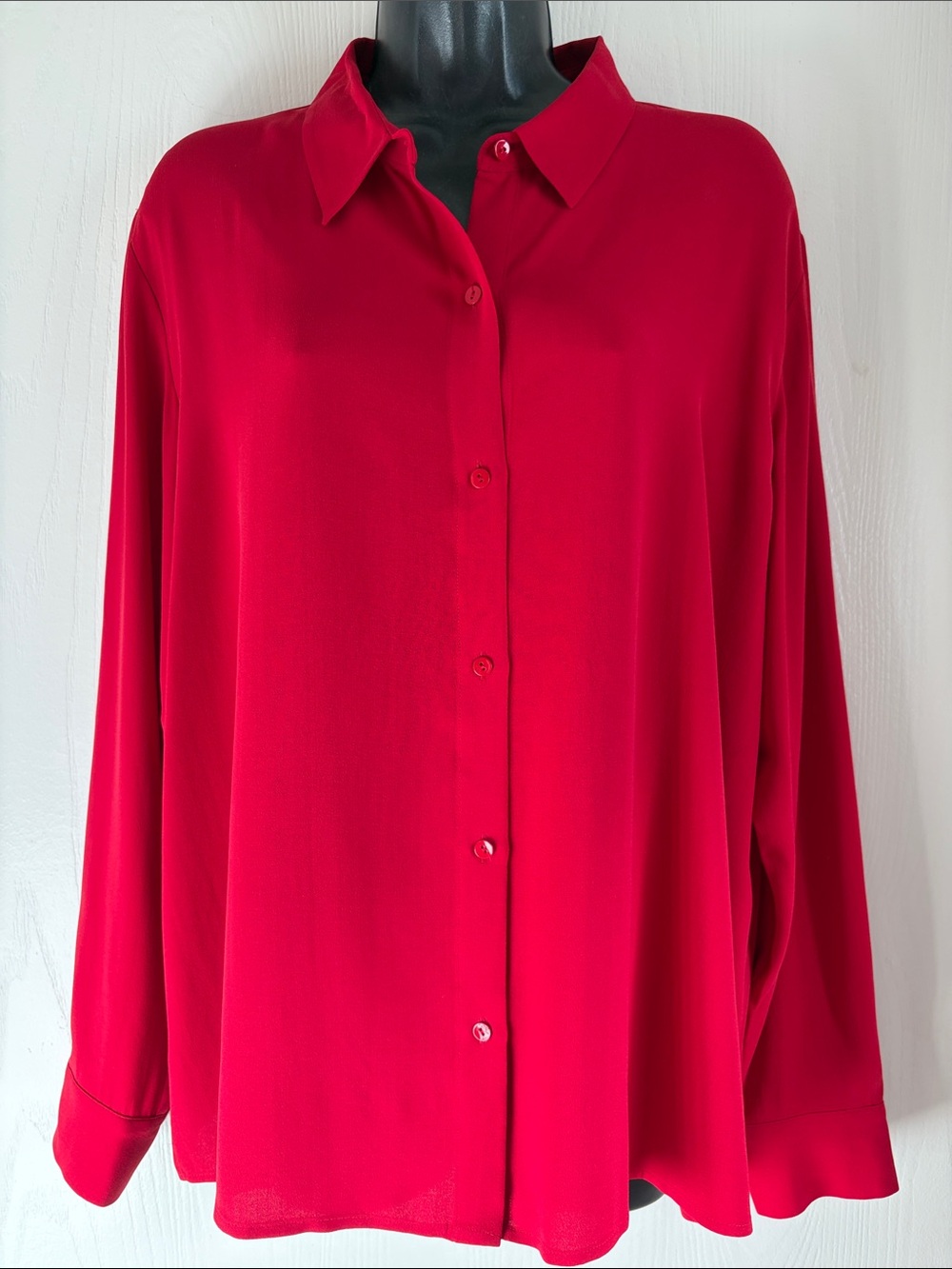 Eileen Fisher Washable Silk Shirt
